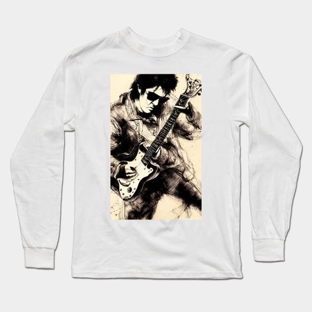 Rock n Roll Long Sleeve T-Shirt by BryanWhipple